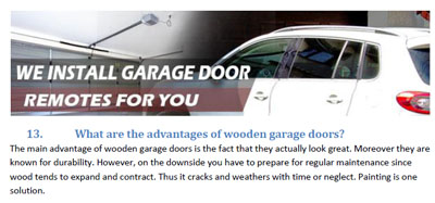 FAQs - Garage Door Repair Rowland Heights